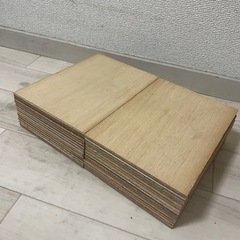 ラワン　ベニヤ　9ミリ×150ミリ×210ミリ　14枚　工作　DIY