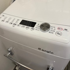 【中古・美品】ANG-WM-B70-W/2022年製 7.0kg洗濯機/洗剤・柔軟剤自動投入/完全動作品