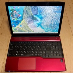 富士通 レッド ノートPC 高性能 Corei7 16GB 新品...