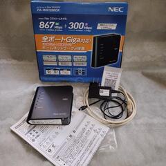 連休価格！wifiルーター NEC PA−WG1200CRの画像