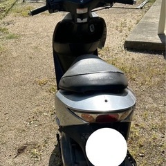 原付 dio af68 銀色の画像