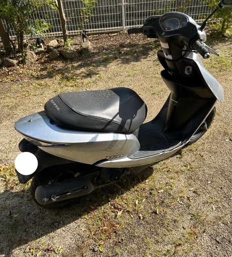 原付 dio af68 銀色