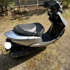 原付 dio af68 銀色の画像