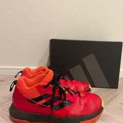 adidas アディダス　バスケットシューズ　ミニバス　21㎝　子供靴の画像