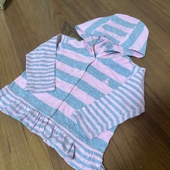 baby GAP ボーダーパーカー80㎝