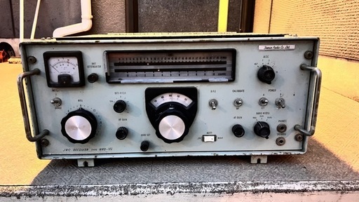 JRC RECEIVER NRD-1EL 無線機 中古 現状品