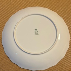【未使用品】26cm ボーンチャイナのお皿の画像