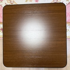 【美品】リバーシブルこたつ(ジュリバS 70 BK)の画像