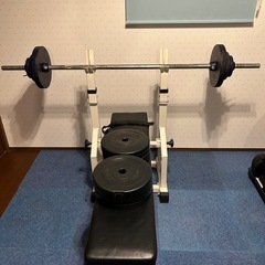 筋トレベンチプレスフルセット