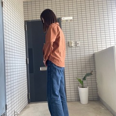 ⭕️茶色ブラウスの画像