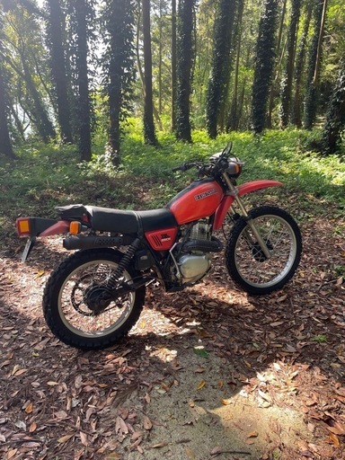 Honda xl250s ヴィンテージモトクロス 23インチのワークブーツ