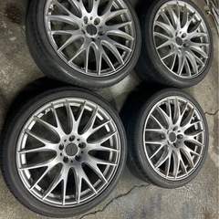 ホイール　レイズ　ホムラ　20インチ　8.5j 245/35 Ｚ...