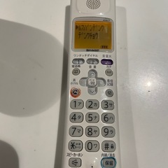シャープコードレス電話子機 D-KS110（82） の画像