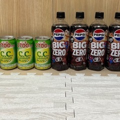 CCレモン6本➕ビックペプシZERO6本(取引決定)