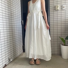 ⭕️白ワンピース新品③