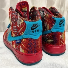 NIKE ID エアフォース1 ペンドルトンオリジナルカスタムシューズ　25cmの画像