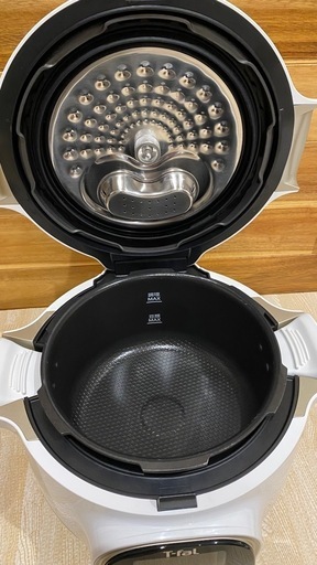 【美品】T-fal クックフォーミー 3L（ホワイト）｜電気圧力鍋