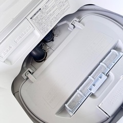 シャープ 5.5kg 乾燥付き洗濯機 2021年製 ES-TX5E の画像
