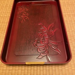 新品　手つき角盆の画像