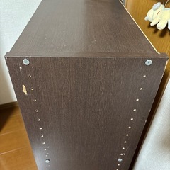 カラーボックス3段　高さ調整可能　組み立て状態でのお渡しの画像