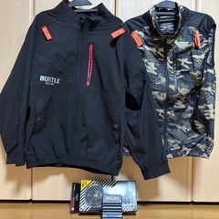 バートル空調服 バッテリーとファン付き