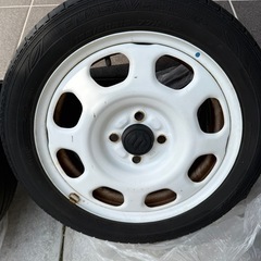 ハスラー純正白ホイール　4本セット　