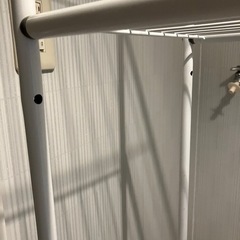 洗濯上収納ラックランドリーラックの画像