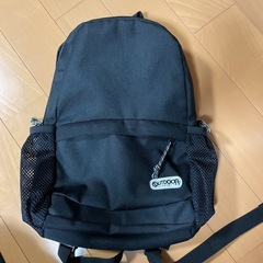 OUTDOOR ブラックリュック メッシュポケット　ハーネス、D...