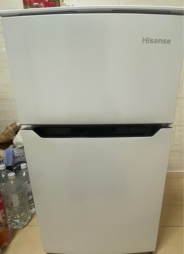 Hisense 2ドア冷凍冷蔵庫 小型 HR-B95A 93L 2019年製
