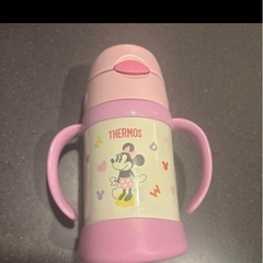 美品ミニーストロー付きTHERMOS