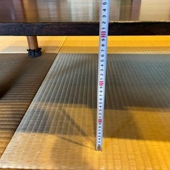 大きな座卓テーブルの画像