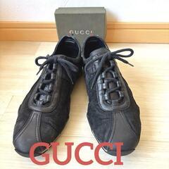 GUCCI グッチ　スウェード スニーカー　361/2 日本サイ...
