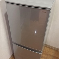 SHARP冷蔵庫 137L　SJ-D14D-S