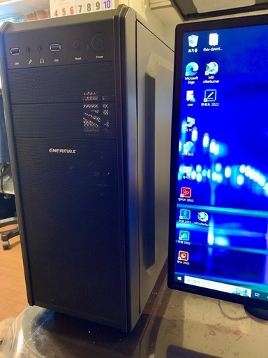 ゲーミングデスクトップセット　i7-6500 24インチモニター セット　