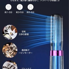 新品 5in1 ヘアドライヤーブラシ 1200Wの画像