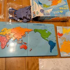 くもん世界地図パズル