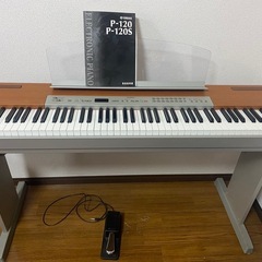YAMAHA ヤマハ 電子ピアノ　P-120S スタンド付き 