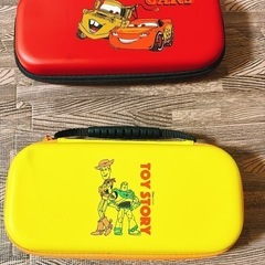 【Switch ケース2個セット】 カーズ&トイストーリー　2個セット