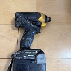 日立　電動インパクトドライバー　14V バッテリーセット　DIYの画像