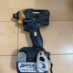 日立　電動インパクトドライバー　14V バッテリーセット　DIY