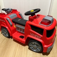 電動乗用カー　消防車　