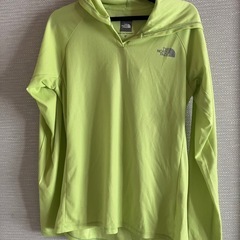 ノースフェイス　ネオンイエロー　の画像