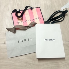 THREE ローラメルシエ ビクシー ショップ袋