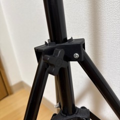 Amazon ライトスタンド　照明スタンド　アルミニウム　ブラックの画像