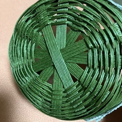 ハンドメイド　クラフトテープ　カゴの画像