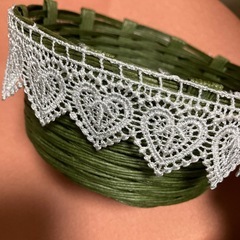 ハンドメイド　クラフトテープ　カゴの画像