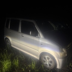 廃車二台の画像