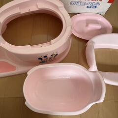 昭和レトロ　ミニーマウス トイレトレーニング便器　おまる　ディズニーの画像