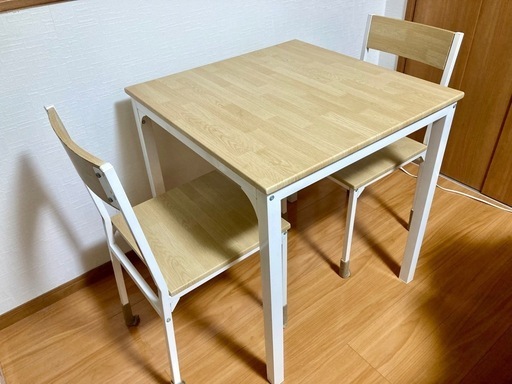 ダイニングテーブルチェア3点セット (きょーへい) 室見の