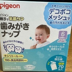 【ほぼ新品】歯磨きナップ